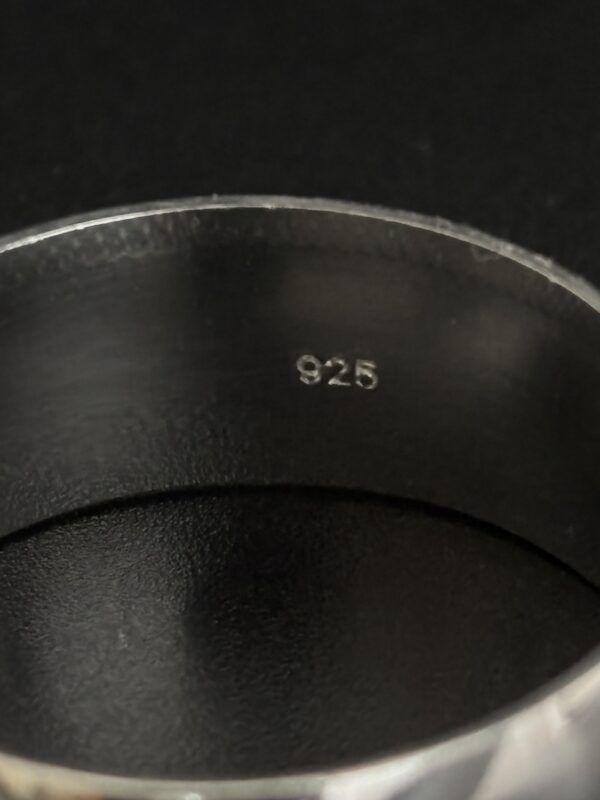 Polerad Silver Ring - 925 Silver - Bild 3