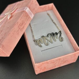 Mamma hjärtat - 925 Silver halsband