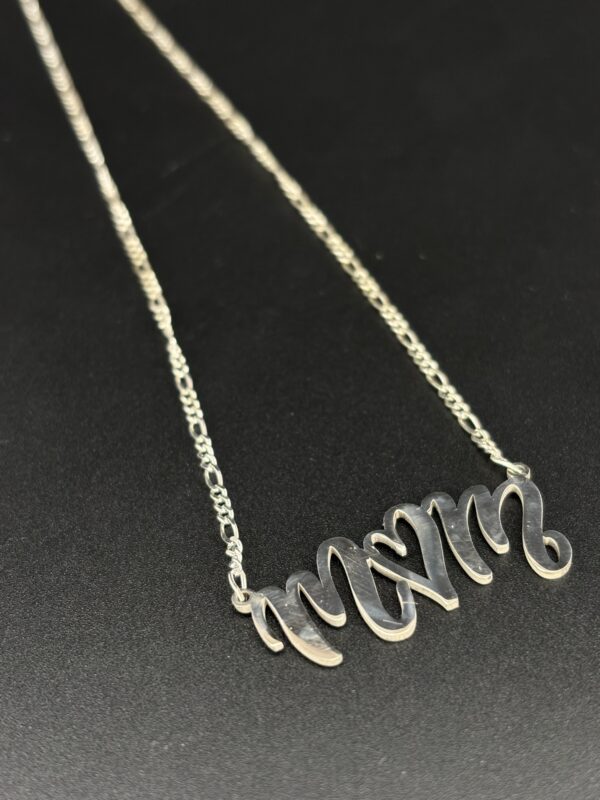 Mamma hjärtat - 925 Silver halsband - Bild 2